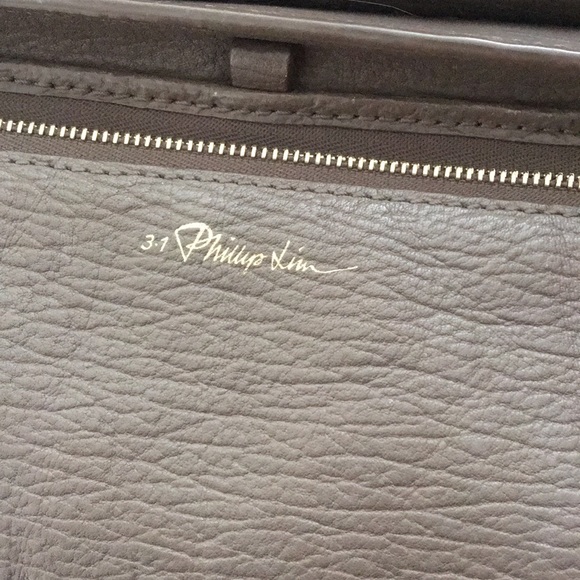 Phillip Lim 3.1 medium embossed leather handbag - Picture 5 of 6